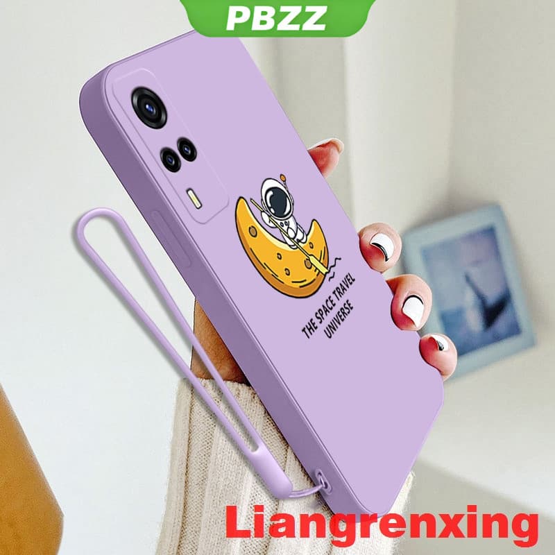 PBZZ เคส VIVO Y31 2021 เคสโทรศัพท์มือถือ ซิลิโคนนิ่ม กันกระแทก ลายนักบินอวกาศ สําหรับ VIVO Y31 2021 YTXJY01 น่ารัก ลายการ์ตูน กันกระแทก รูปที่ 2