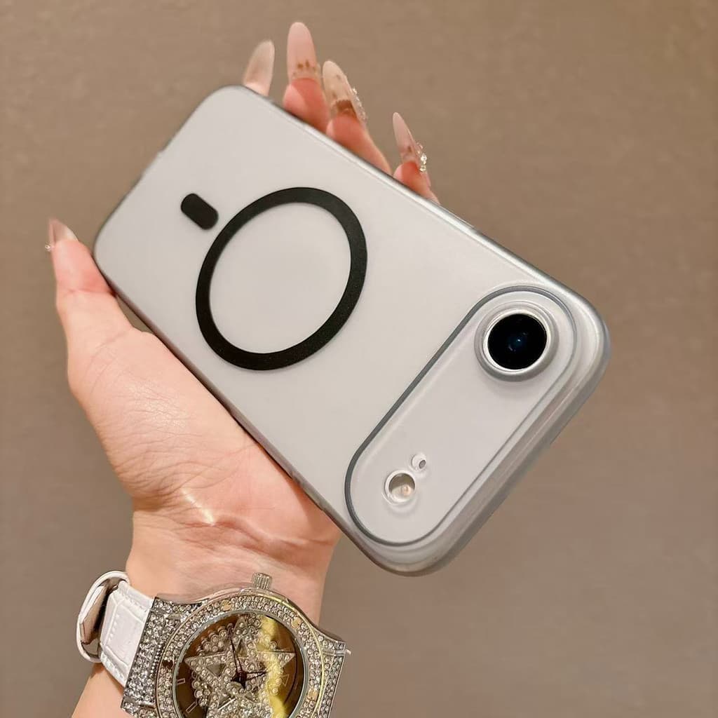 Ice Mist Frosted Magnetic TPU Soft Case สําหรับ iPhone 17 Pro Max 16 15 14 13 12 11 SE รูปที่ 7