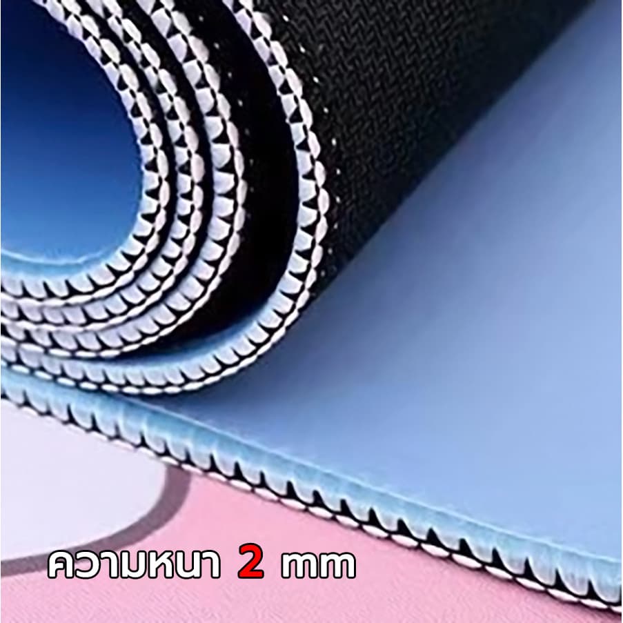 แผ่นรองเม้าส์ ที่รองเมาส์ ป้องกันการลื่นไถล 260x210x2 มม แผ่นรองเม้าส์ลายการ์ตูน หนานุ่มลื่น ทนทาน รูปที่ 7