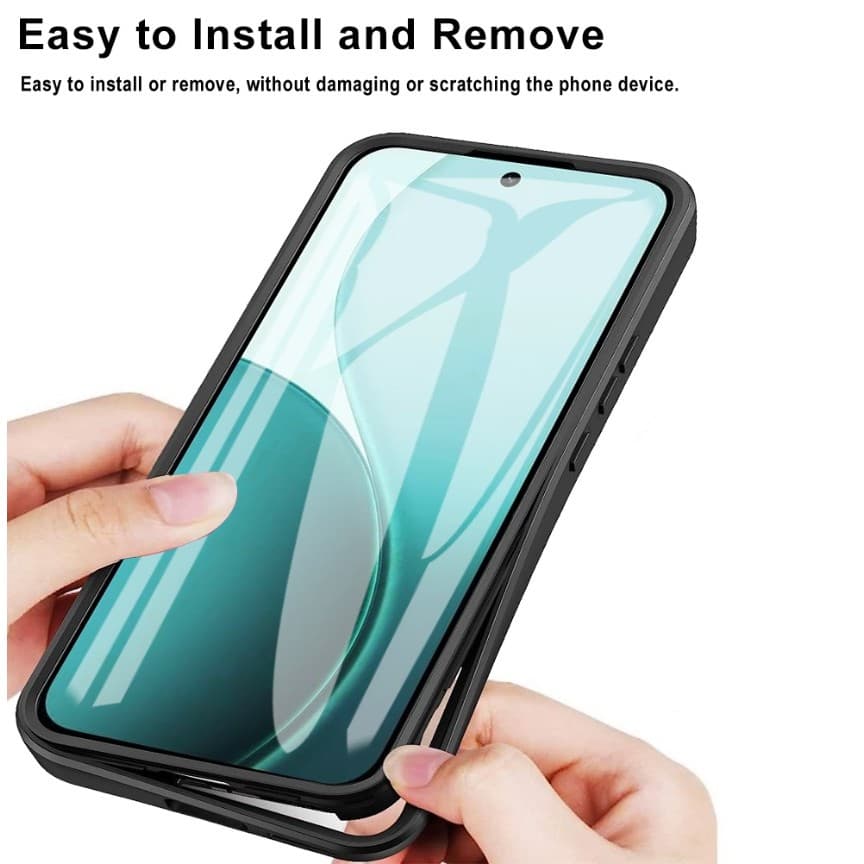สําหรับOppo Reno 15 Pro Max 15F 2025 เคสโทรศัพท์Full Body 2 In 1 ปลอกสองด้านReno15ProMax Reno15F Protector 360 ด้านหน้า + ด้านหลังรวมทุกอย่างเคสกันกระแทกนุ่มปกหลัง รูปที่ 4
