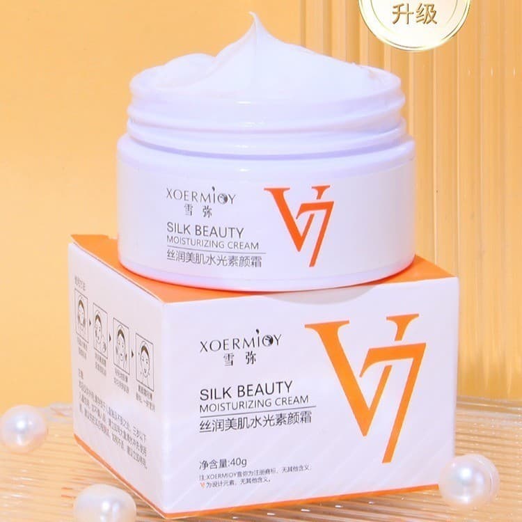 my-shop: ครีมV7 ปรับผิวหน้าขาวกระจ่างใส ยกกระชับผิวหน้า 40g ลดเลือนริ้วรอย V7 Toning Light รูปที่ 3