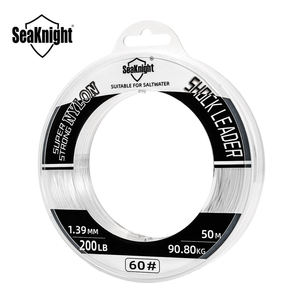 SeaKnight ไนลอน Shock Leader สายโมโนฟิลเมนท์ซิงคิง สำหรับตกปลาทะเล ขนาด 50 ม. และ 100 ม. สtrength 25-200LB รูปที่ 2