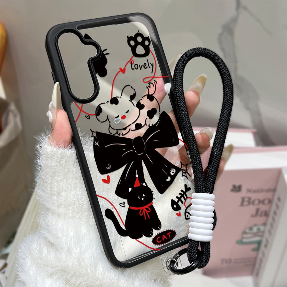 เคสแบบด้านสำหรับ Samsung Galaxy A56/A55/S25 Ultra/S24 Ultra/A05/A06/A07/A16/A17 ป้องกันการตกกระแทก ทำจาก TPU กันกระแทก รูปที่ 9