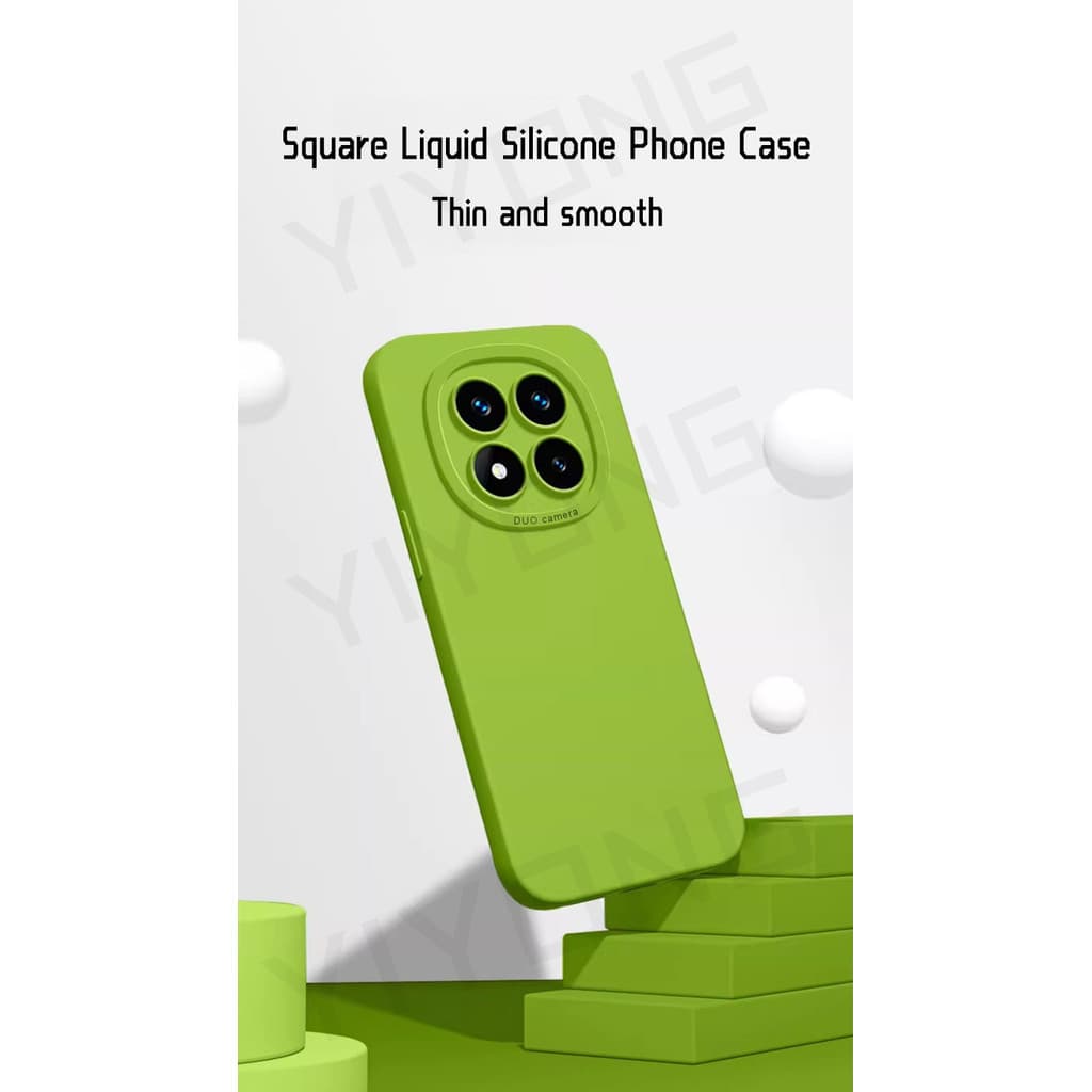 สําหรับ Redmi Note15 Pro YIYONG Silky รู้สึกซิลิโคนเหลวสําหรับ Xiaomi Redmi หมายเหตุ 15 14 Pro Plus Xiomi Global เคสโทรศัพท์ รูปที่ 7