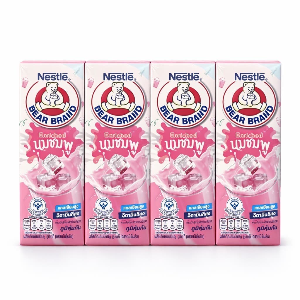 Bear Brand UHT นมตราหมี ยูเอชที มีหลายรสชาติให้เลือก รูปที่ 4
