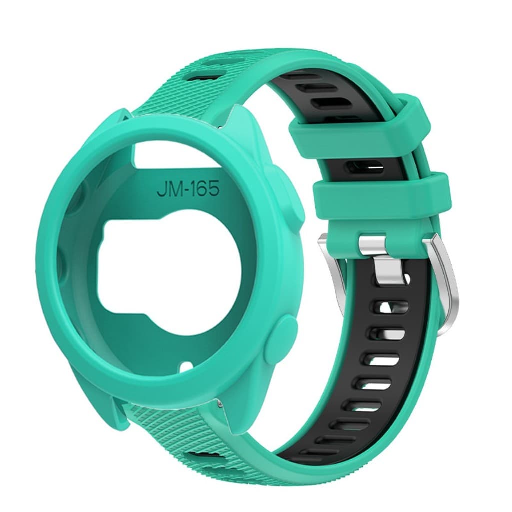 สายรัดซิลิโคน + เคสป้องกันเชลล์สําหรับผู้เบิกทาง Garmin 165 Smartwatch Soft Screen Protector Case Band อุปกรณ์เสริม รูปที่ 3