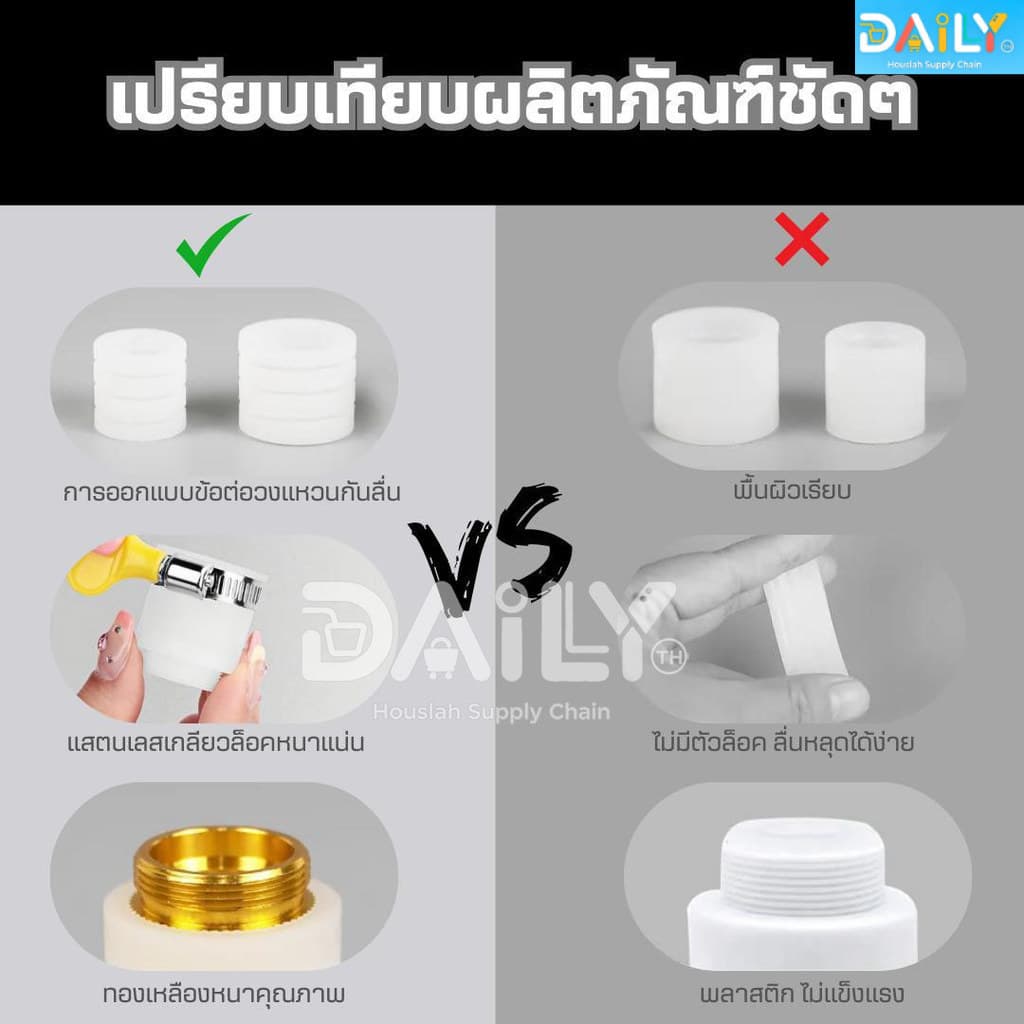ข้อต่อท่อก๊อกน้ำทองเหลืองหนา แปลงเกลียวละเอียด หัวสวมก๊อกน้ำ หัวต่อแปลงหัวก๊อกน้ำ หัวต่อก๊อกน้ำ ที่ต่อก๊อก ฝักบัว อ่าง รูปที่ 8