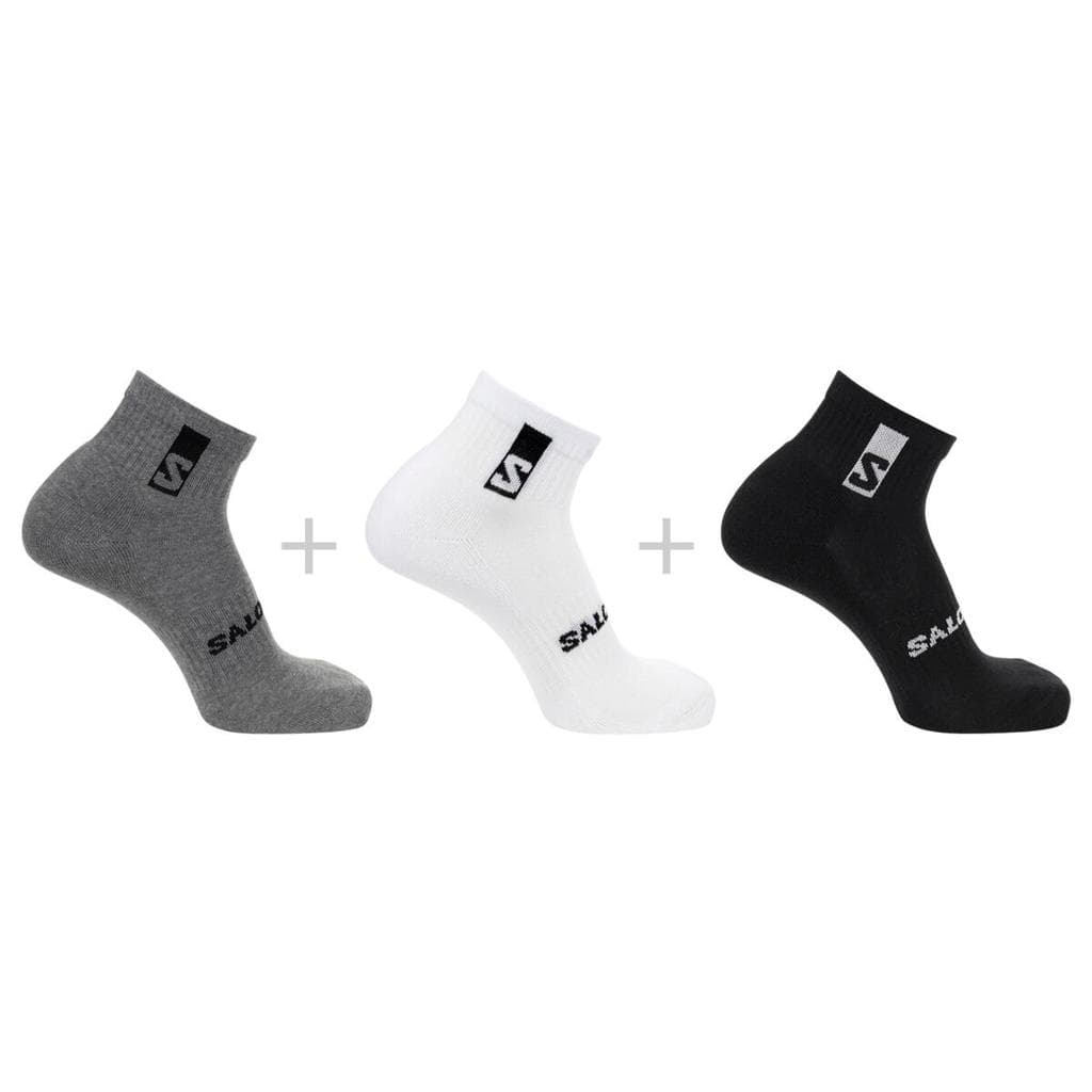 SALOMON EVERYDAY ANKLE 3-PACK UNISEX SPORTSTYLE SOCKS LC2086700 Official Store รูปที่ 1