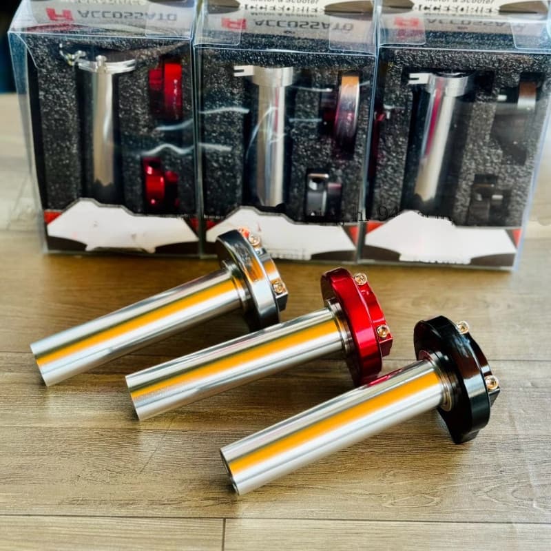 ที่พัก สเก็นถัง ซีเอ็นซี มาตรฐาน ก100 ใส่รถหลายรุ่น CNC อะไหล่รถจักรยานยนต์ดัดแปลงคันเร่งน้ำมันบิดใหญ่ รูปที่ 3