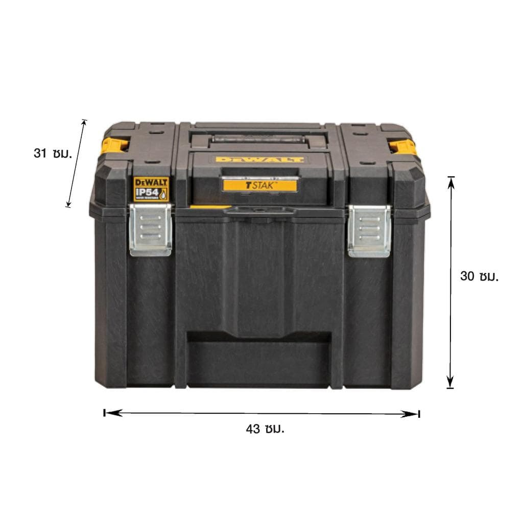 DEWALT กล่องเก็บเครื่องมือ รุ่น DWST83347 DWST83346 DWST83395 DWST83344 DWST1-70705 DWST1-71228 DWST829681 รูปที่ 3