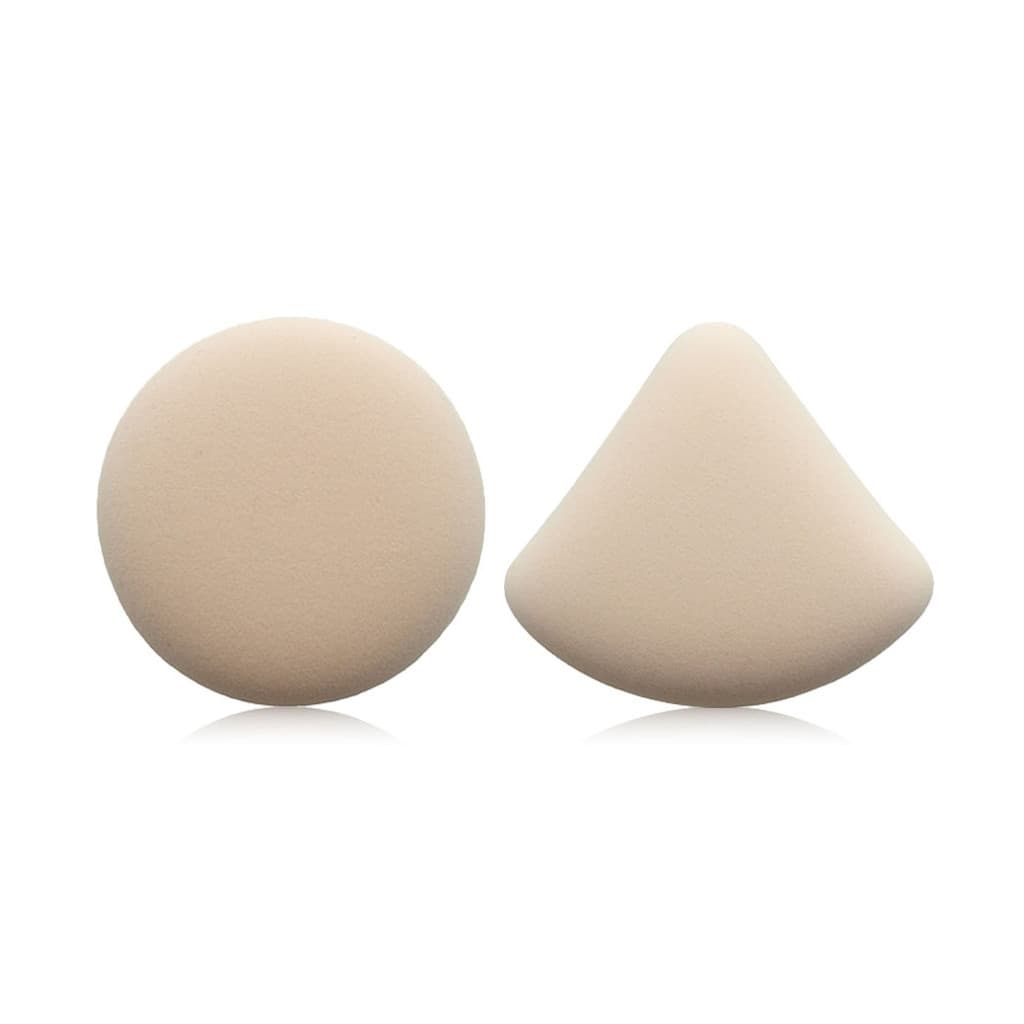 SUPERMOM Marshmallow Puff 2pcs #Duo พัฟมาชเมลโล่ ซุปเปอร์มัม ทรงกลม และทรงสามเหลี่ยม. รูปที่ 2