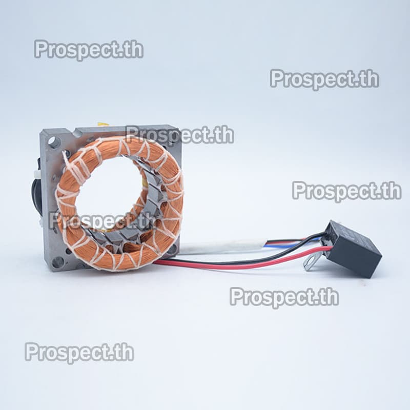 สเตเตอร์พัดลม HATARI ฮาตาริ 18" นิ้ว ตั้งพื้น ตั้งโต๊ะ รู 46MM หนา 25MM มีเทอร์โมฟิวส์ คอยด์พัดลม อะไหล่พัดลม รูปที่ 3