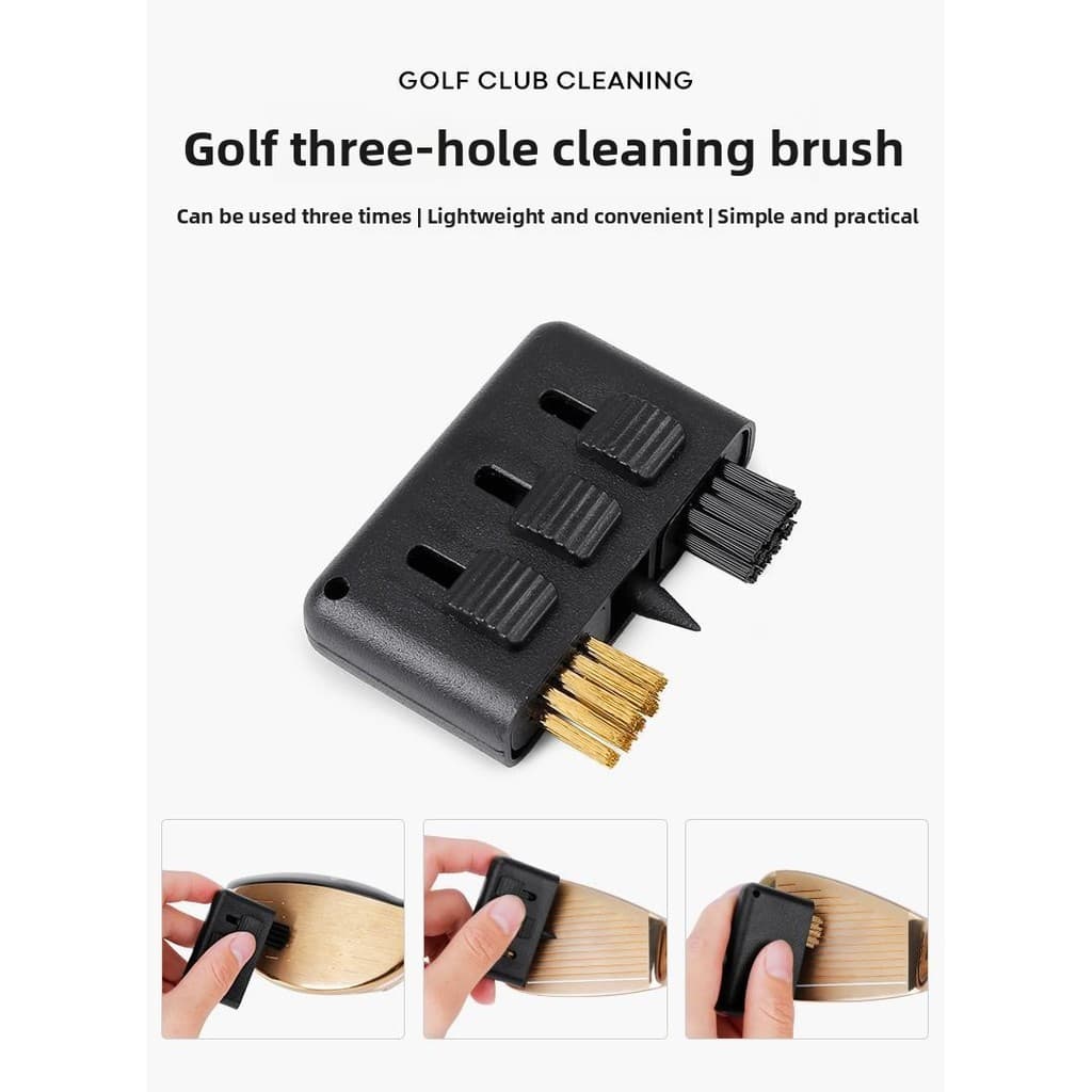 PGM ชุดทำความสะอาดกอล์ฟ golf kit SZ009 | มือใหม่ | ผ้า+แปรง+ที่ซ่อมกรีน | พกง่าย รับประกันของแท้ รูปที่ 7