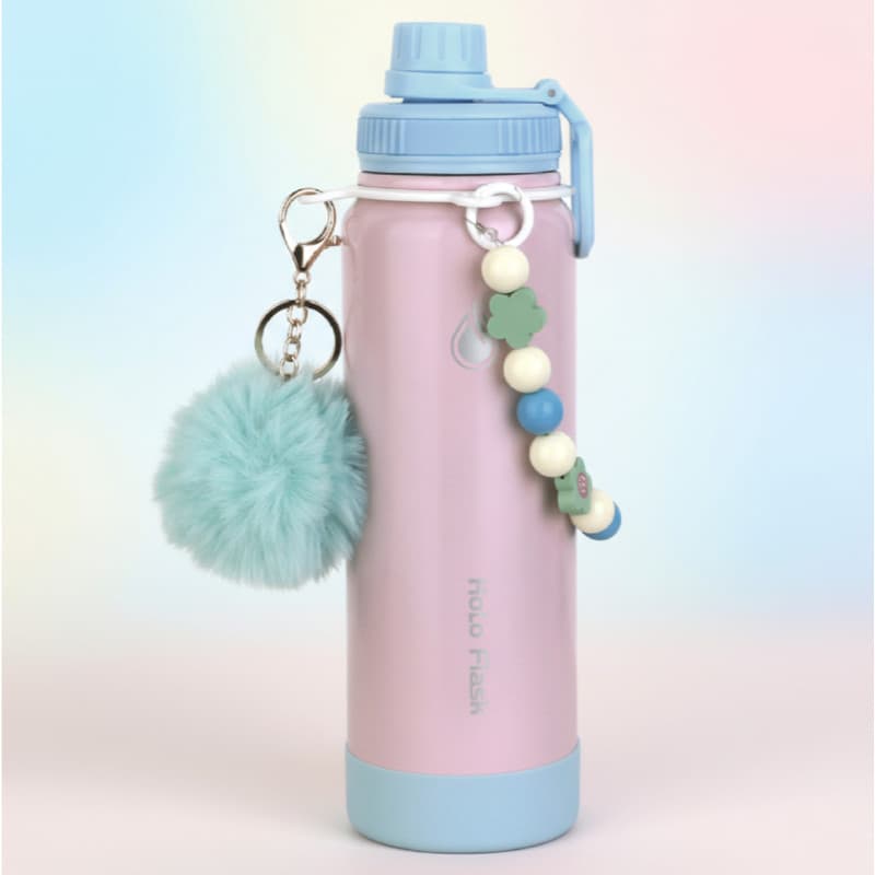 Holo Flask 3 in 1 Tumbler ชุด Tumbler กีฬาขวดน้ําสแตนเลสร้อนและเย็นกระติกน้ําสูญญากาศ รูปที่ 9