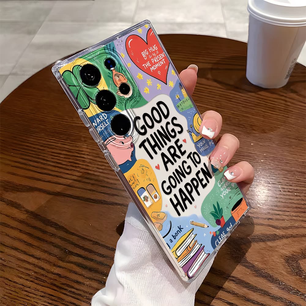 เคสโทรศัพท์กันกระแทกแบบใส For Samsung A57 A56 A07 A17 A37 A05S A55 A26 A06 A36 A50 A35 A72 A22 A73 A15 A25 S25 S26 Ultra รูปที่ 5