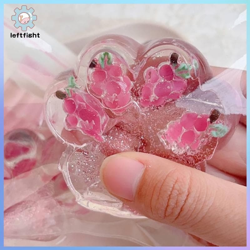 ซ้าย 1 ชิ้น Cat Claw นุ่มช้า Rebound ความเครียดบรรเทาบีบ Props Starlit Sky Big Cat Paw Squishy Fidget ของเล่นหยิก Dpression ของขวัญ GHT รูปที่ 4