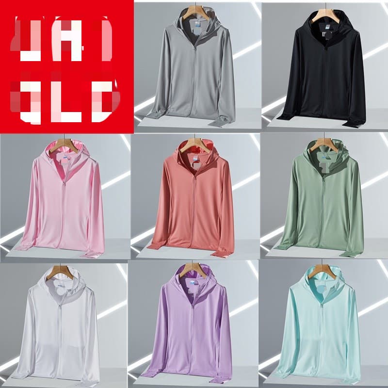 Linke เสื้อกันยูวี UPF50+ เสื้อแจ็กเก็ตแขนยาว มีฮู้ด แต่งซิป ไร้รอยต่อ เหมาะกับใส่เล่นโยคะ ออกกําลังกาย สําหรับผู้หญิง รูปที่ 1