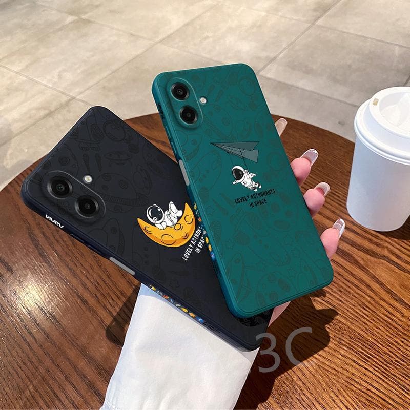 เคสสําหรับ Samsung A07, A06 4G, A05, เคสซิลิโคนแบบนิ่ม, เคสเทรนด์ย้อนยุค, เคสป้องกันเลนส์ รูปที่ 8