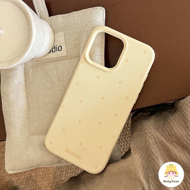 เคสสำหรับ iPhone 17 14 15 11 16 12 13 Pro Max 15 Pro 16E 16 14 15 Plus เคสโทรศัพท์ลายจุดหลากสี เรียบง่ายและดูดีมีสไตล์ รูปที่ 3