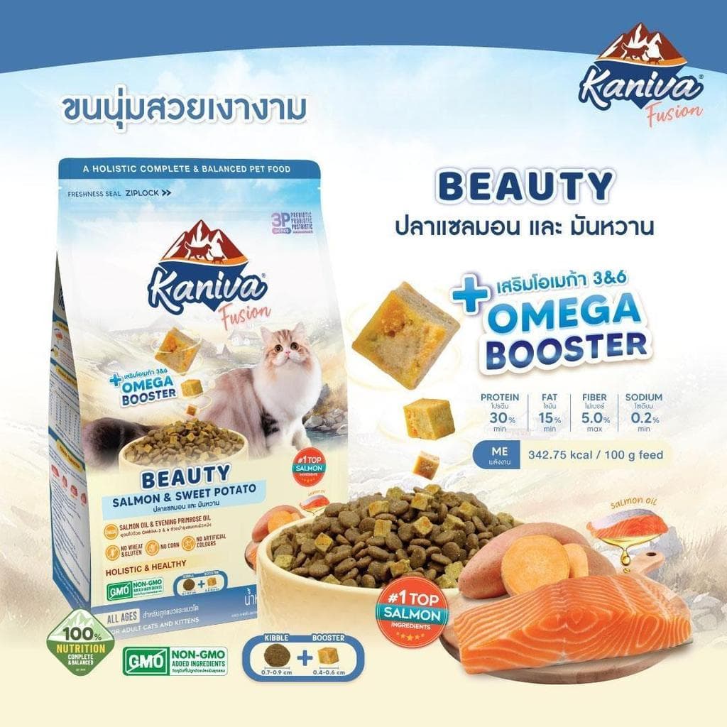 Kaniva คานิว่า อาหารเม็ด สำหรับแมวทุกช่วงวัย ทุกสายพันธุ์ รูปที่ 5