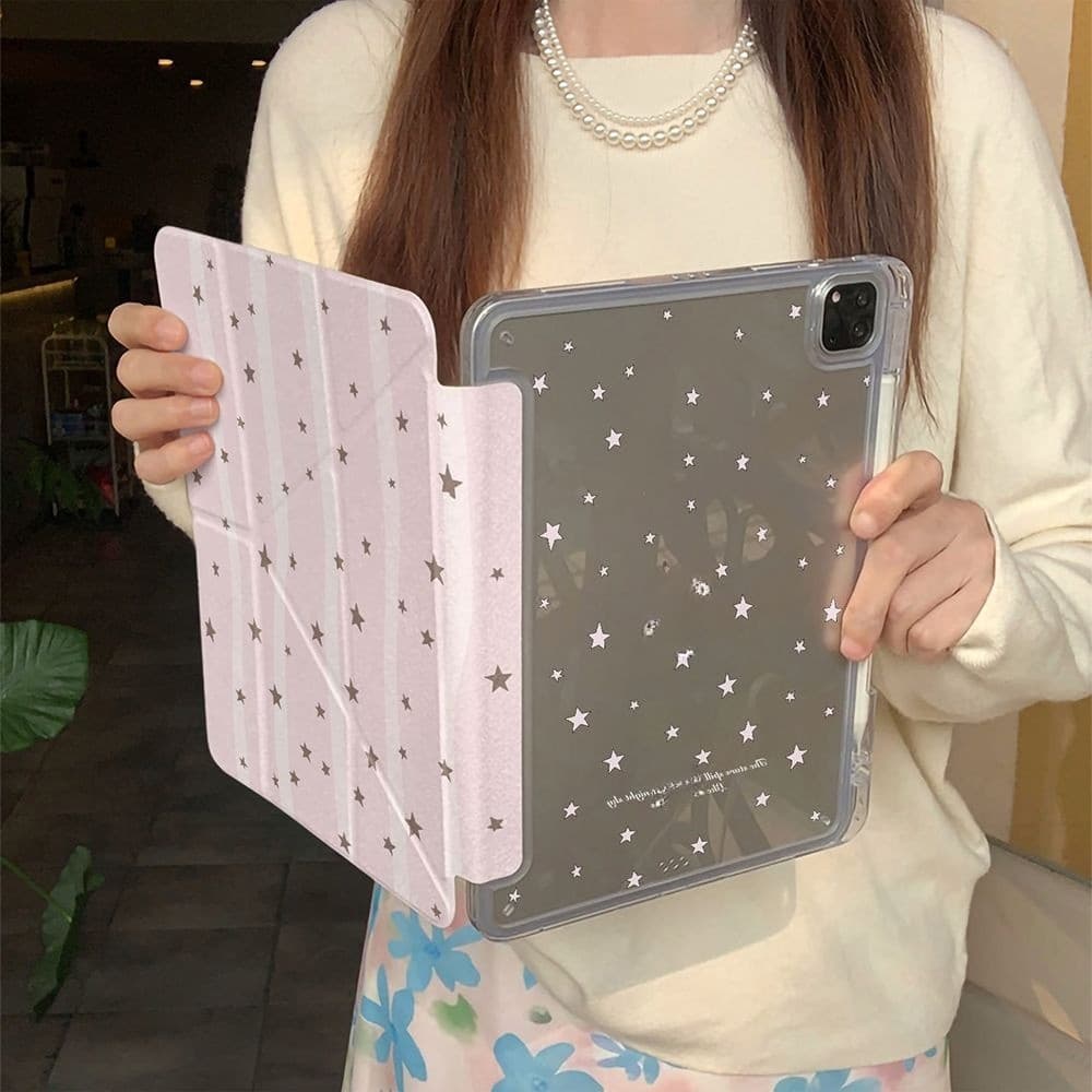 เคสป้องกันสําหรับ iPad Air6/Air7/Air8M2/M3 Air4/5 gen11 A16 10th generation 2026 Gen12Gen7 Gen8 Gen9 Mini6/7 air11/13 นิ้ว A17 Pro pro12.9 M4/M5 Y พับแท็บเล็ต รูปที่ 2
