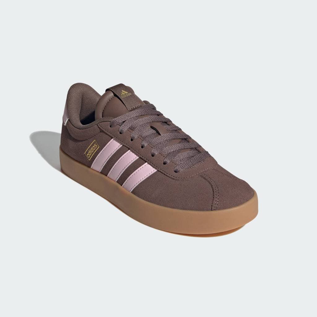adidas ไลฟ์สไตล์ รองเท้า VL Court 3.0 ผู้หญิง สีน้ำตาล IH6516 รูปที่ 5