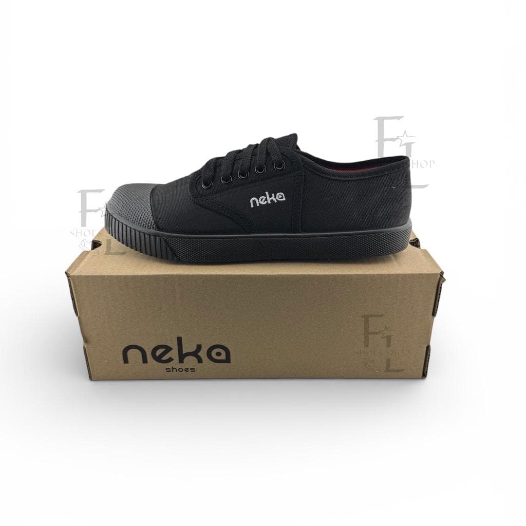 รองเท้านักเรียน รองเท้าผ้าใบ รองเท้าผ้าใบนักเรียน ใส่เรียน ยี่ห้อ neka สีดำ ขาว น้ำตาล เบอร์ 30-45 มีบิลเบิกโรงเรียน รูปที่ 5