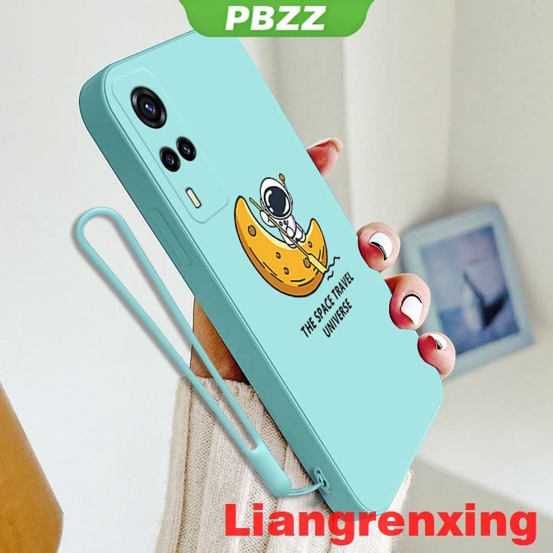 PBZZ เคส VIVO Y31 2021 เคสโทรศัพท์มือถือ ซิลิโคนนิ่ม กันกระแทก ลายนักบินอวกาศ สําหรับ VIVO Y31 2021 YTXJY01 น่ารัก ลายการ์ตูน กันกระแทก รูปที่ 5