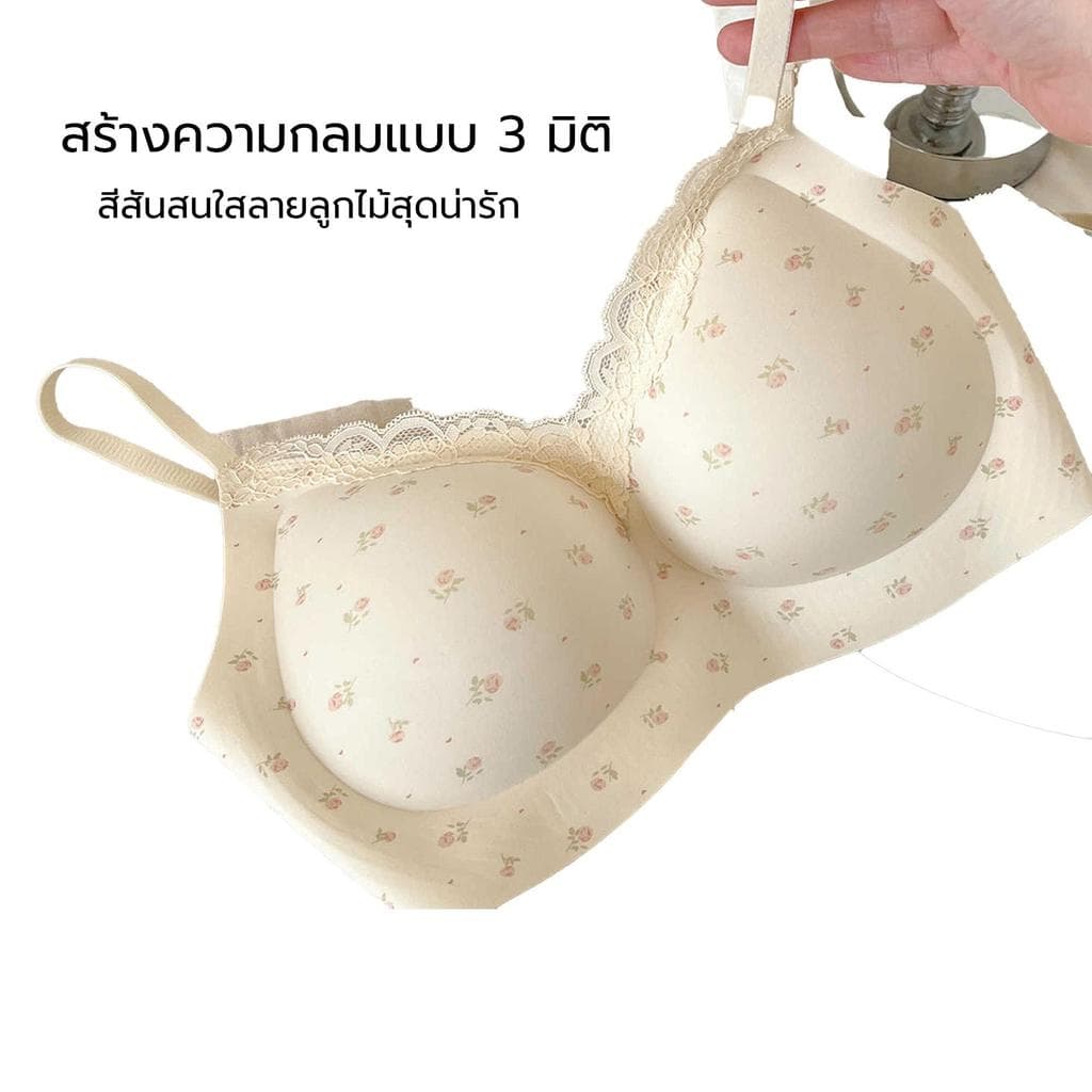 ชดชั้นในลายดอก สไตล์ญี่ปุ่น น่ารักอ่อนหวาน สวม ใส่สบายสุดๆ รูปที่ 9
