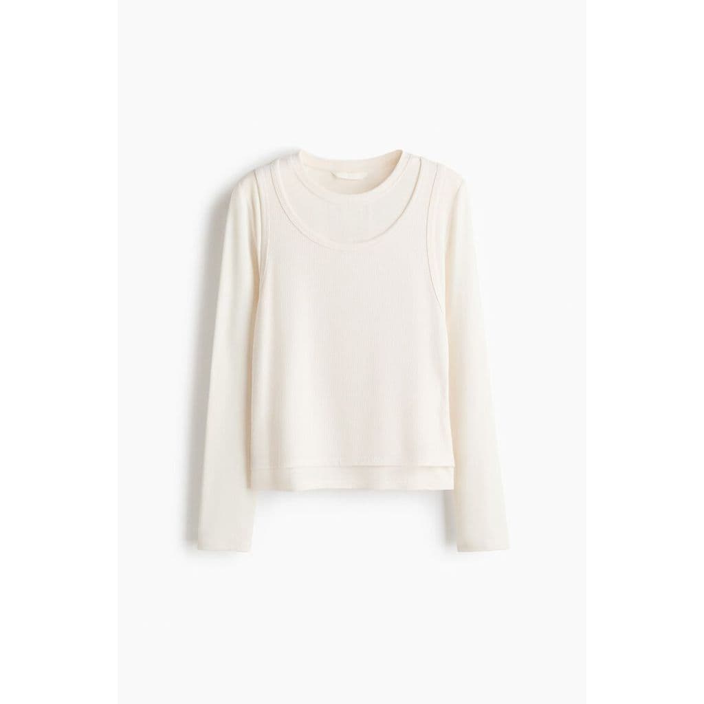 H&M เสื้อทับเลเยอร์ Women Layered top 1322606_1 รูปที่ 3