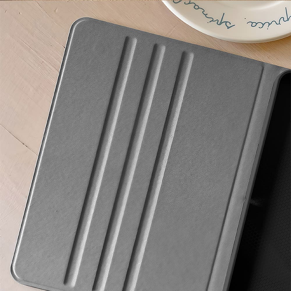 24ชั่วโมงจัดส่งเคสiPad Air7/6 13 Pro13 2024 Gen11 Gen8/9 Air5 mini7 รุ่นตัวละครน่ารัก ผิวสีเทา ป้องกันแรงกระแทกดี รูปที่ 6