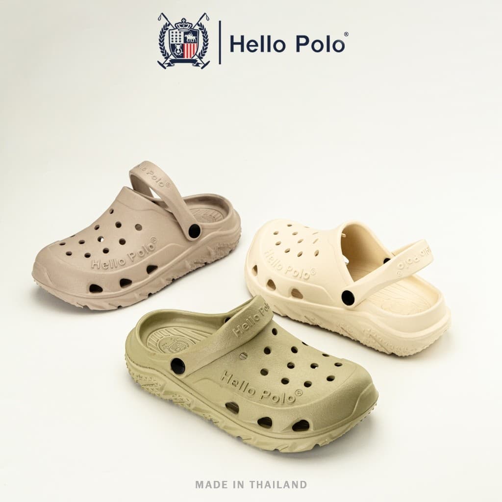 Hello Polo รุ่น HP8055 รองเท้าแตะหัวโต รองเท้าแฟชั่น EVA พื้นนิ่ม แฟชั่นผู้หญิง น้ำหนักเบา EVA สำหรับทุกเพศ Size36-45 รูปที่ 2