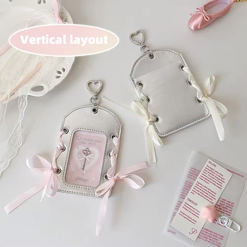 3นิ้ว ที่ใส่การ์ดบัตร ซองการ์ดหนัง PU ฝาครอบใส่โฟโต้การ์ด ที่ใส่การ์ดรูป สองรุ่นให้เลือก รูปที่ 4