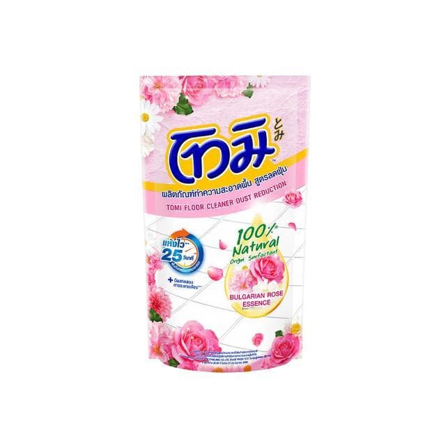 โทมิ ผลิตภัณฑ์ทำความสะอาดพื้น น้ำยาถูพื้น กลิ่นหอม แห้งเร็ว ปริมาณ 550-600 มล./ถุง สูตรลดฝุ่น สูตรโปร รูปที่ 3