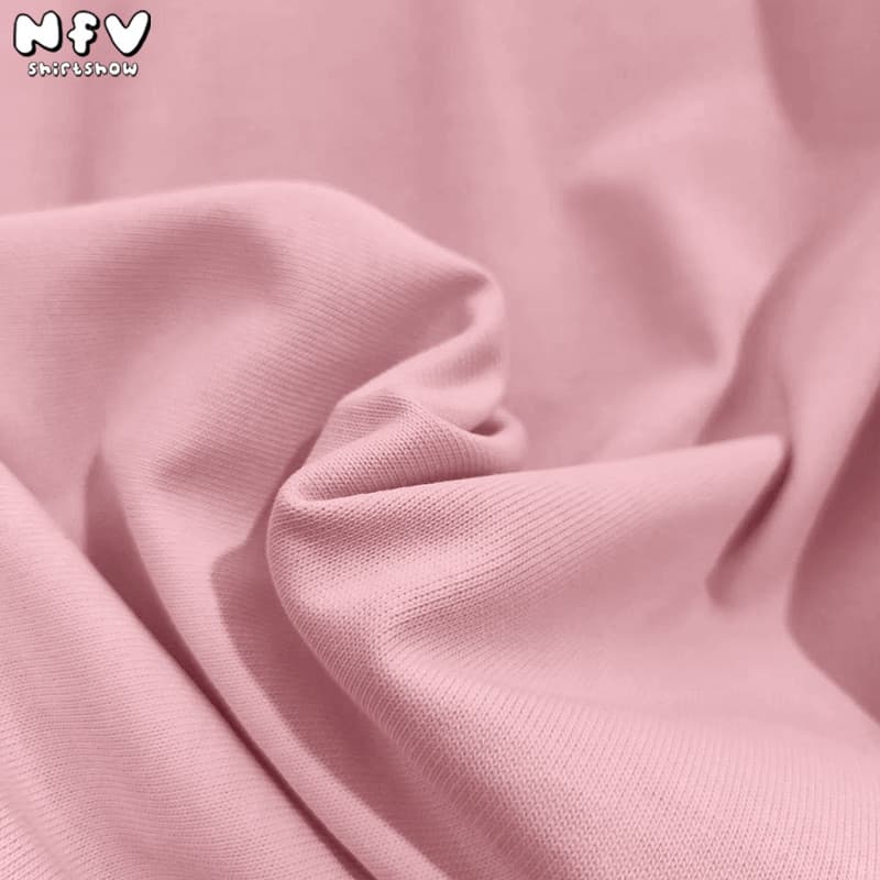 NFV ใหม่ล่าสุดแฟชั่นเกาหลี เสื้อยืดเปล่า ระบายอากาศ ผ้าหนายับยากรีดง่าย ผ้าฝ้าย 100% YG0 รูปที่ 6