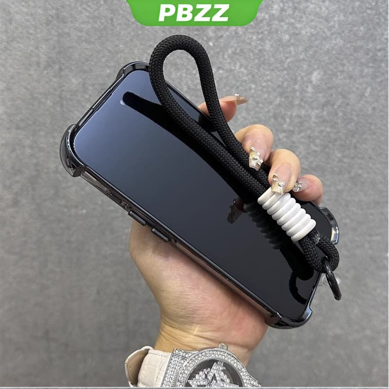 PBZZ สําหรับ OPPO RENO 5 5g oppo RENO 4 4g reno5 5g เคสโทรศัพท์ Softcase ซิลิโคนกันกระแทกใหม่ออกแบบความงามใสพร้อม Lanyard สําหรับสาว SJST01 รูปที่ 8