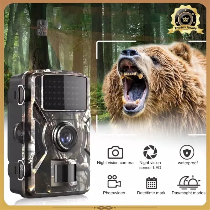 กล้องอินฟาเรด 16mp 1080p กันน้ำ มีมุมมองกลางคืน สำหรับล่าสัตว์ กลางแจ้ง ip66 กันน้ำ รูปที่ 2