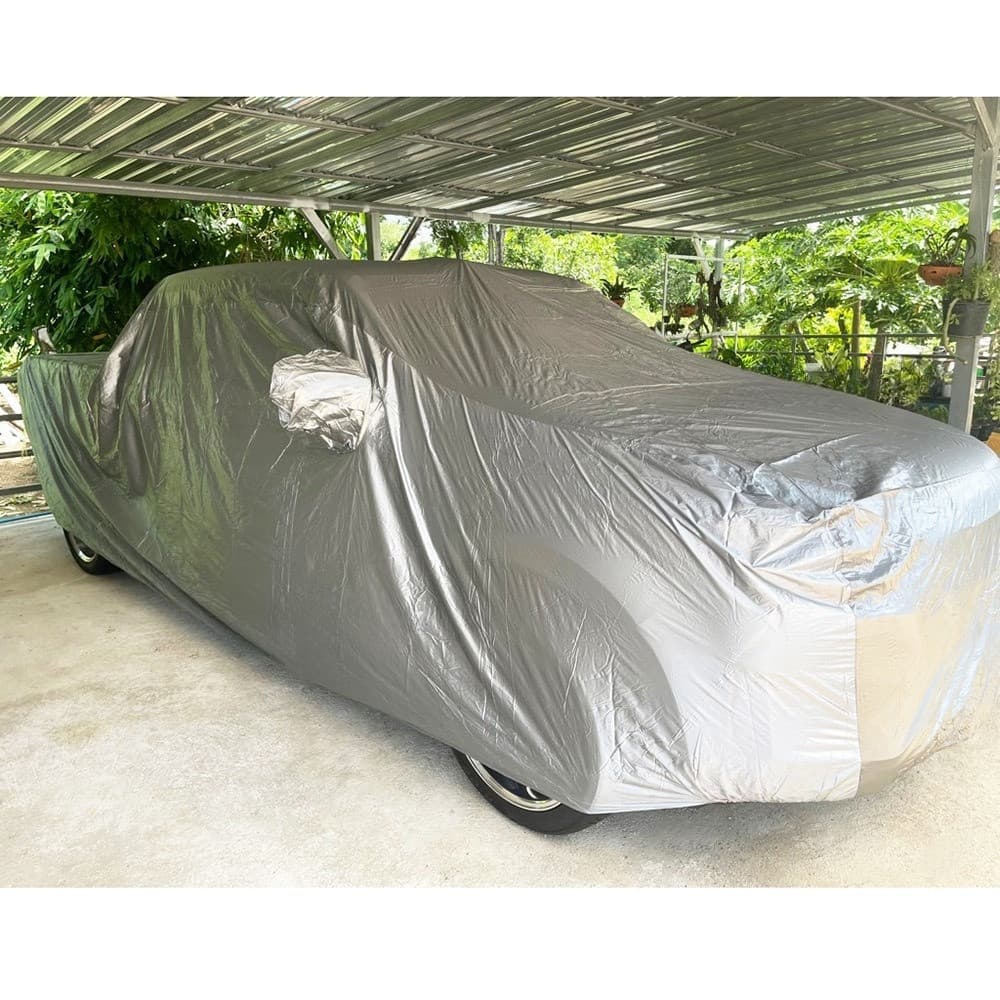 COD ผ้าคลุมรถยนต์ตรงรุ่น D-MAX ผ้าหนา HI PVC ปกคลุมเต็มคัน กันน้ำ กันแดด กันฝุ่น เก๋ง SUV รูปที่ 2