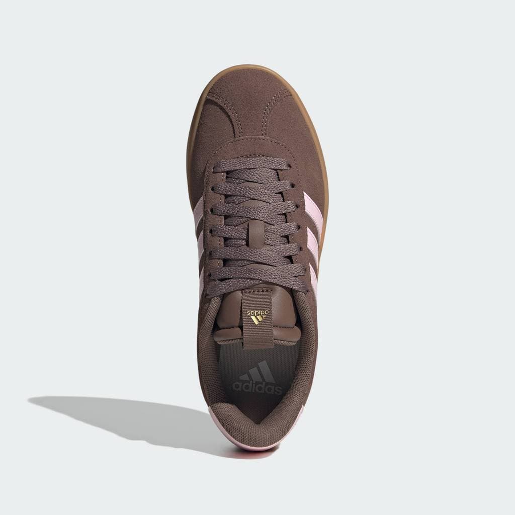 adidas ไลฟ์สไตล์ รองเท้า VL Court 3.0 ผู้หญิง สีน้ำตาล IH6516 รูปที่ 3