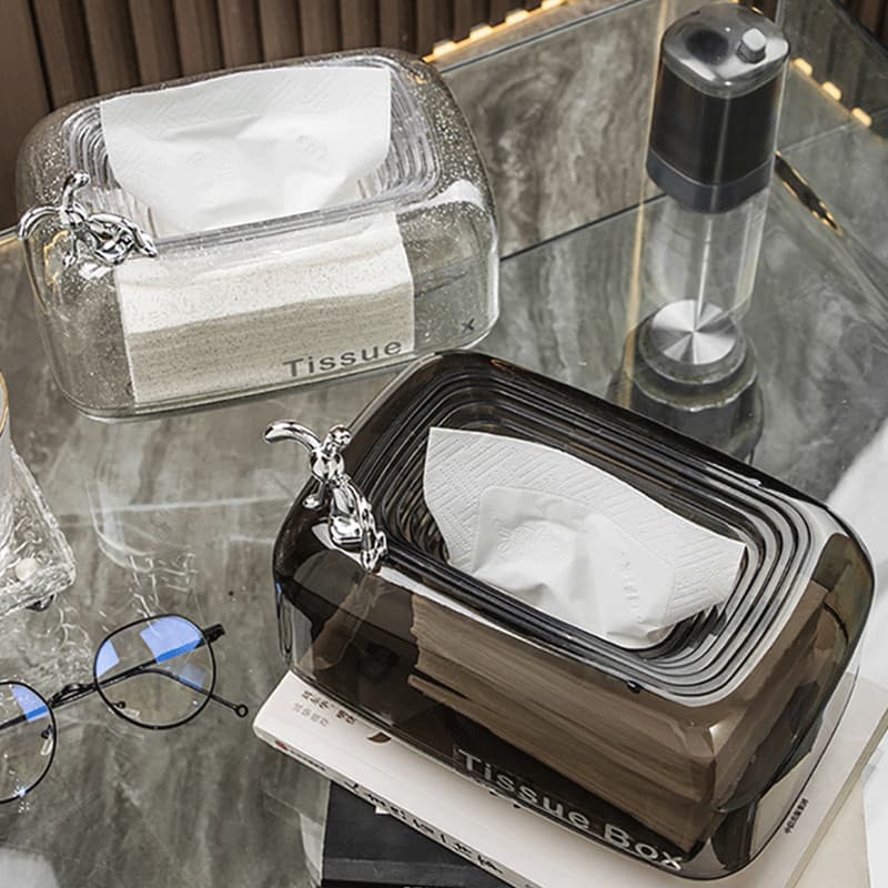 กล่องทิชชู่ กล่องทิชชู tissue box ใส่ทิชชู่ ความคิดสร้างสรรค์ขั้นสูง ประเภทจม อเนกประสงค์ รูปที่ 3