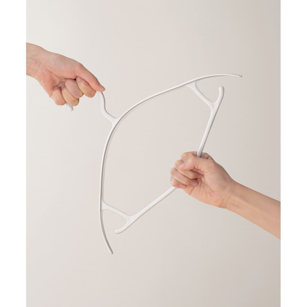Omocha | ไม้แขวนเสื้อ ไม้แขวนเสื้อทรงโค้ง ถนอมไหล่เสื้อ กันไหล่ยื่น Clothes Hanger รูปที่ 9