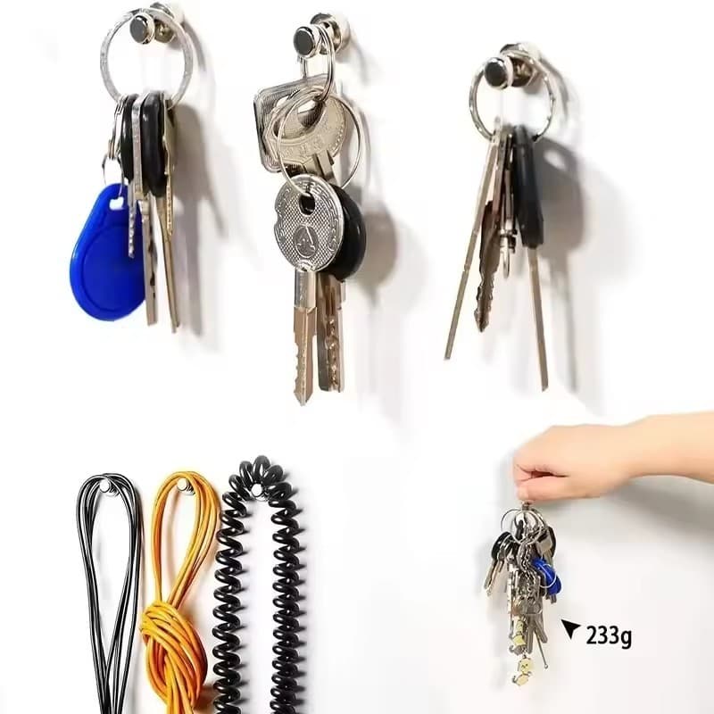 6/10/20 ชิ้นโลหะ Strong Magnetic Thumbtack/แม่เหล็กนีโอไดเมียม/ตู้เย็นสํานักงานไวท์บอร์ดแม่เหล็ก Pushpin รูปที่ 2