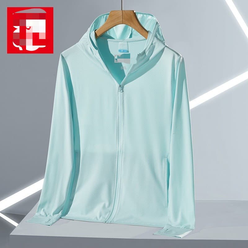 Linke เสื้อกันยูวี UPF50+ เสื้อแจ็กเก็ตแขนยาว มีฮู้ด แต่งซิป ไร้รอยต่อ เหมาะกับใส่เล่นโยคะ ออกกําลังกาย สําหรับผู้หญิง รูปที่ 4