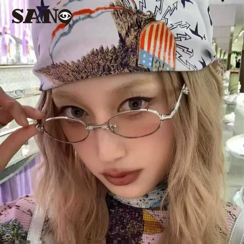 ปลาค็อดรูปไข่เพชรแบบใหม่ พับได้สไตล์เกาหลี สำหรับห่อแว่นกันแดดผู้หญิง รูปที่ 1