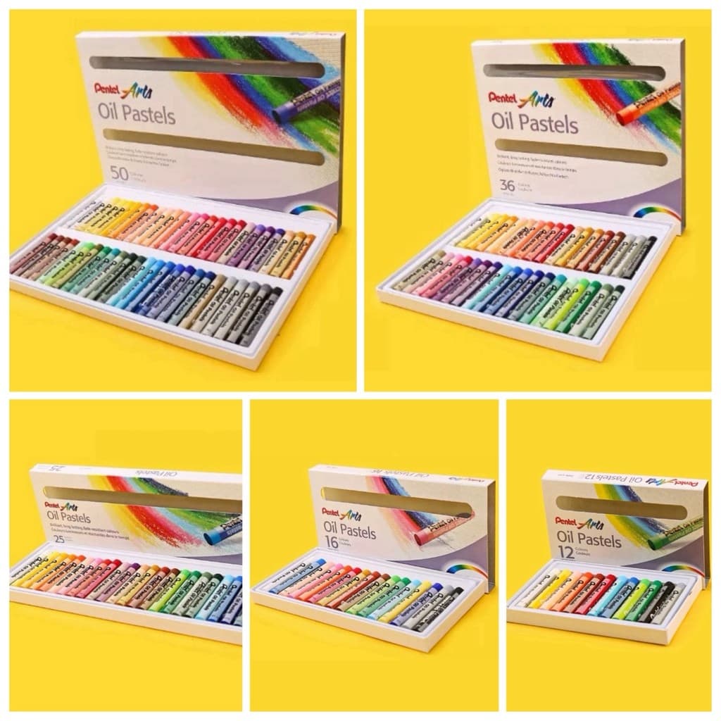 สีเทียน Oil Pastels ปลอดสารพิษ วาดภาพ ระบายสี งานศิลปะ รุ่นอัพเกรด เนื้อสีเนียนนุ่ม เขียนระบายง่าย สีสดใส ติดกระดาษ รูปที่ 3