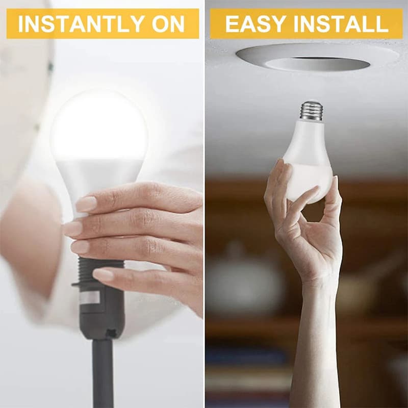 หลอดไฟ LED E27 3W 5W 7W 9W 13W 15W 18W 24W หลอดปิงปอง แสงขาว 6500K/แสงวอร์มไวท์ 3000K สำหรับโคมไฟในบ้าน รูปที่ 8