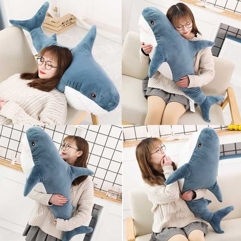 COD ตุ๊กตาปลาวาฬ หมอนขวัญวาฬขนาดใหญ่ 50/100CM ของน่ารักๆสำหรับผู้หญิง ของขวัญน่าทึ่ง รูปที่ 9