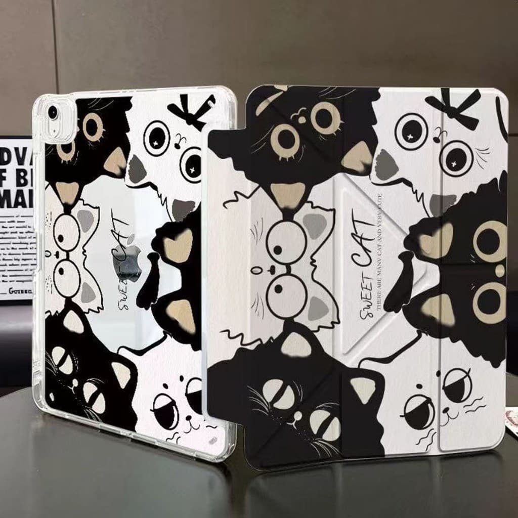 ในไทย เคสสีพาสเทล สำหรับรุ่น Huawei MatePad SE11 / 11.5 2025 2026 ด้านหลังโปร่งใส ใส่ปากกาได รูปที่ 8