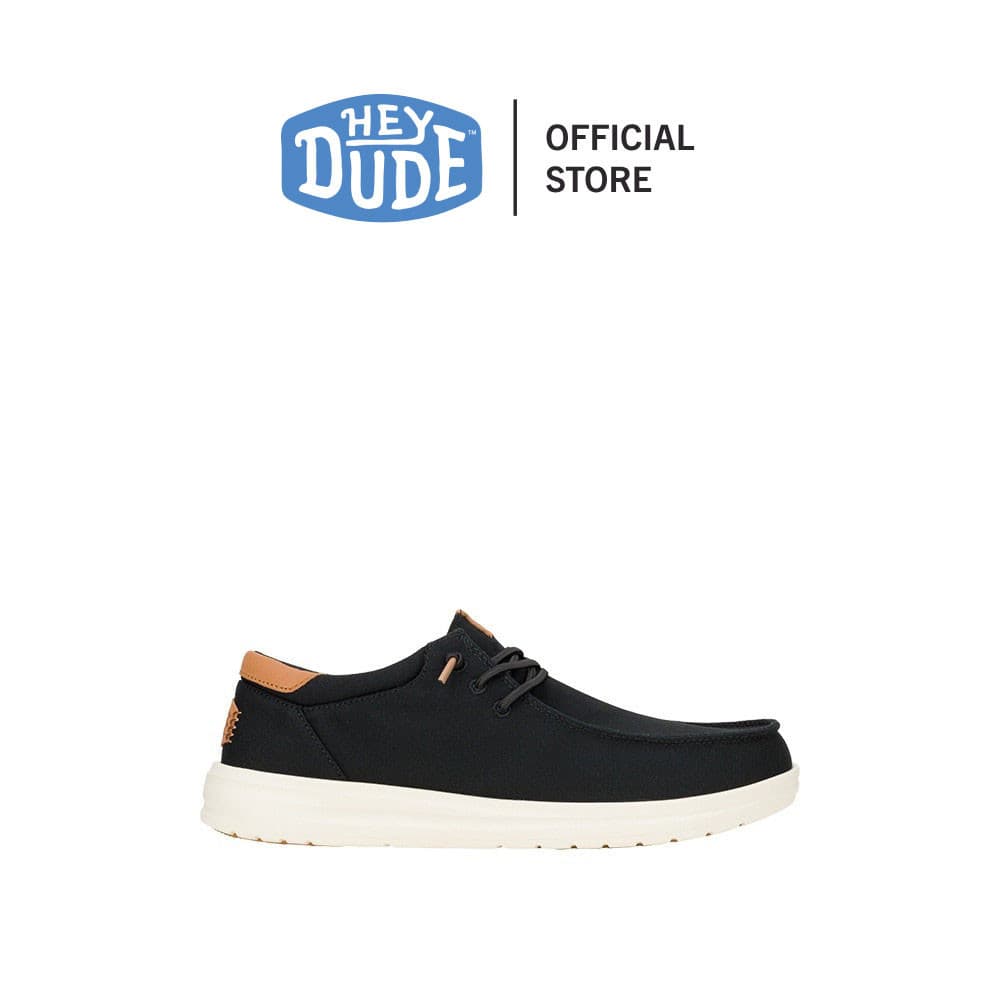 HEYDUDE รองเท้าลำลองผู้ชาย PAUL CANVAS รุ่น HD 43151-001 - BLACK รูปที่ 1