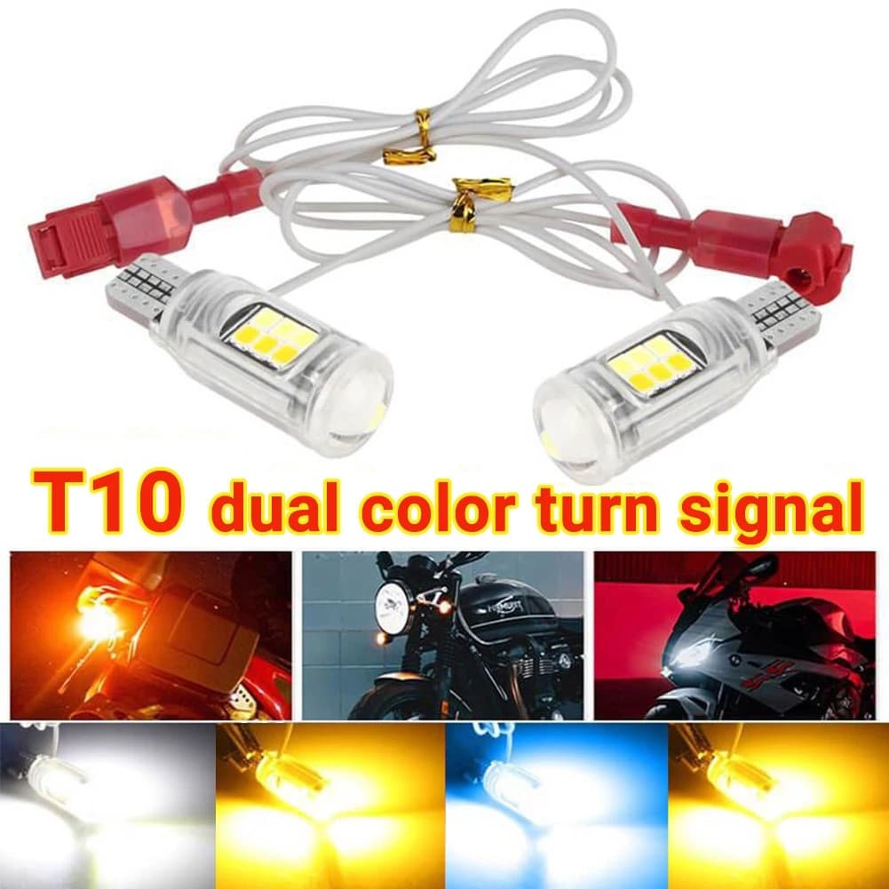 หลอดไฟหรี่เลี้ยว จีออโน่ 125 ไฟหรี่เลี้ยว LED รุ่นใหม่ สว่างมากๆ ใส่รถ Giorno + รูปที่ 3